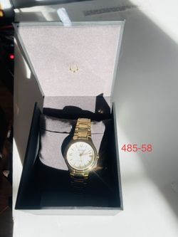 Bulova Classic 97L169 Ladies 34mm Two Tone MOP Dial S/Steel Automatic Watch