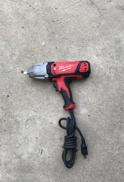 Milwaukee 1/2 in. Impact Wrench with Rocker Switch and Detent Pin Socket Retention