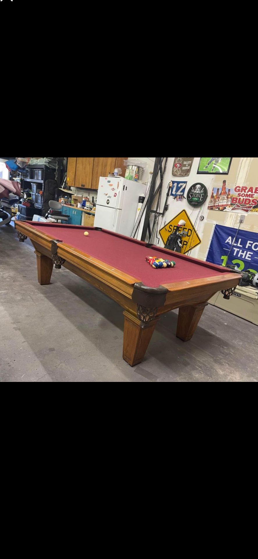 8ft Golden West Pool Table
