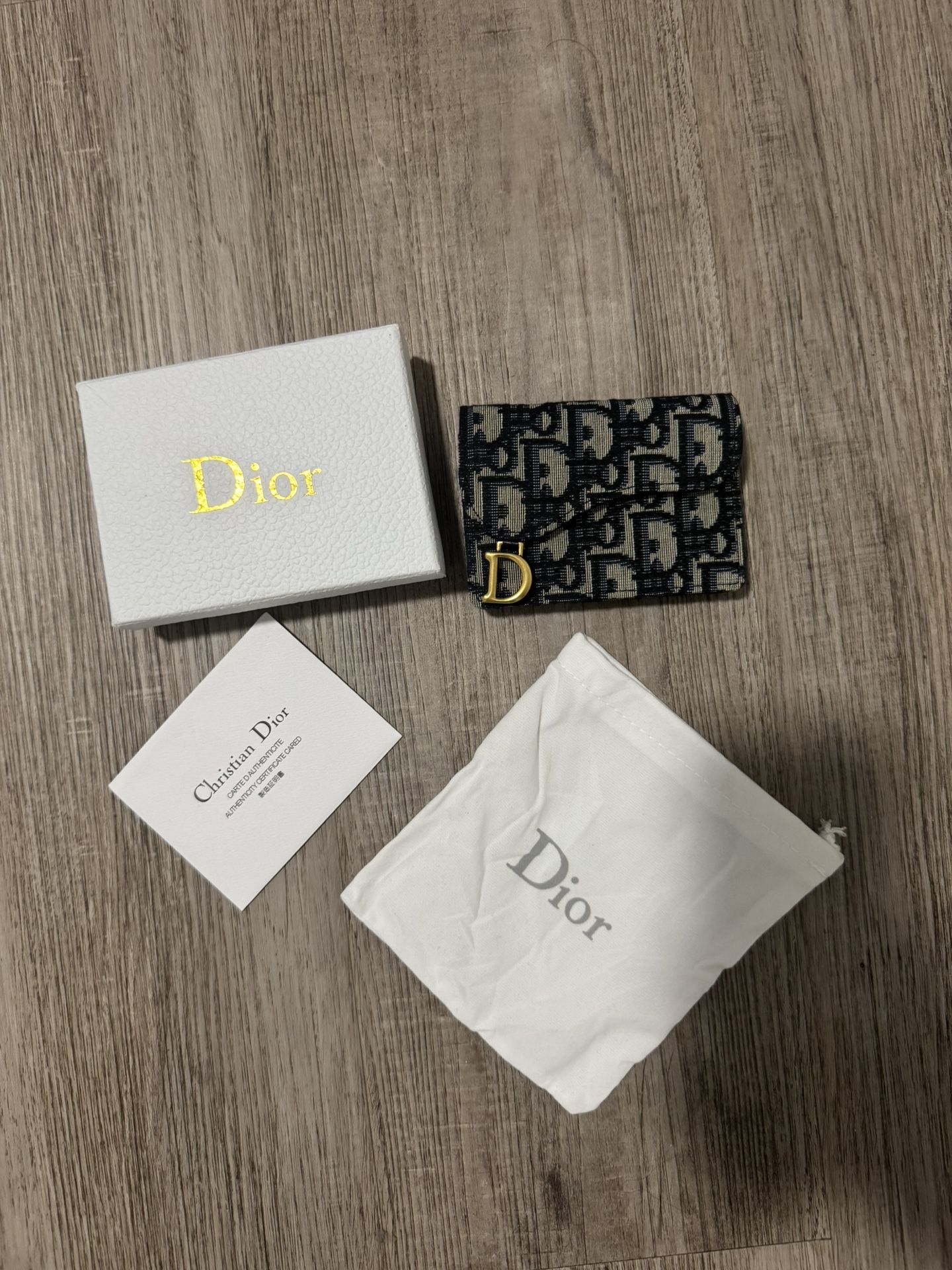 Dior Saddle Lotus Wallet