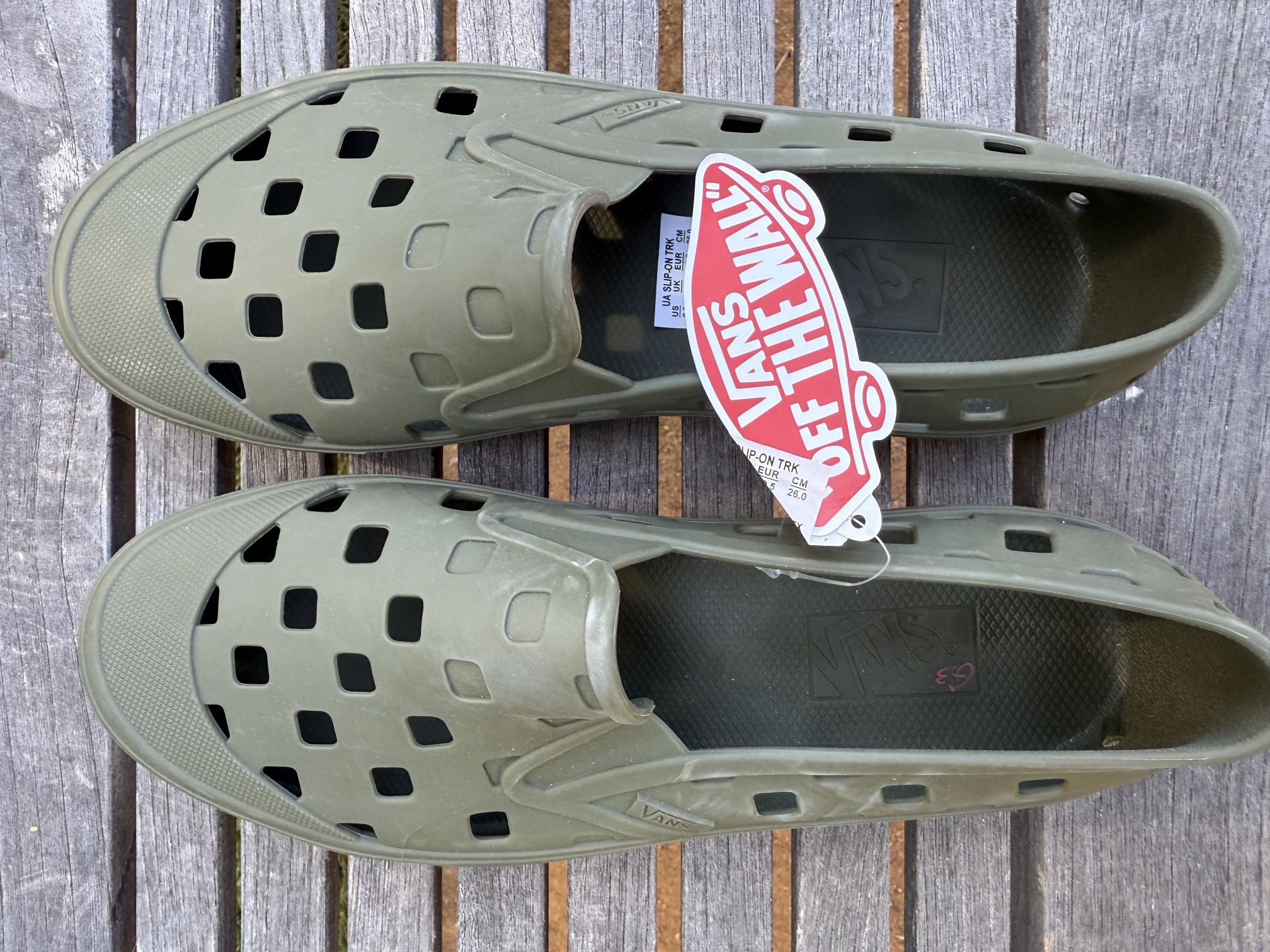 vans Slip On Shoes Men’s Size 8 Women’s Size 9.5