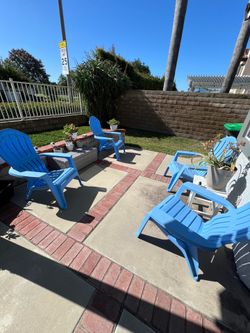 NEW Outdoor Patio Chairs (4)- $12 Each