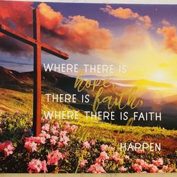 Heavenly Hope, Faith, Miracles Inspirational Wall Art!