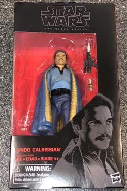 Lando calrissian 6 inch action figure Star Wars Black Series collectible