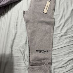 Essentials Dark Oatmeal Sweatpants - XS