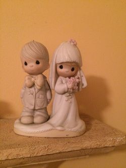 Bride and Groom Precious Moments