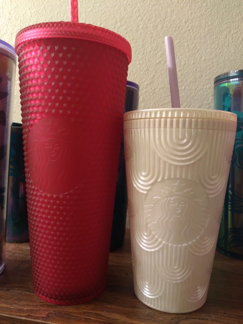 Starbucks Cold Cups 2 Venti 2 GRANDE SIZES