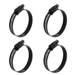 Set Of 4 Hose Clamp Rings  78 - 101mm
