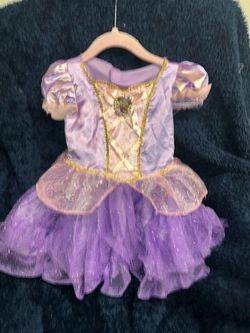 Toddler girl Disney Rapunzel Costume
