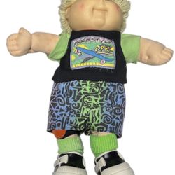 Cabbage Patch Kid “First Edition” Hasboro Vintage Skateboarder Clothes &Shoes Get