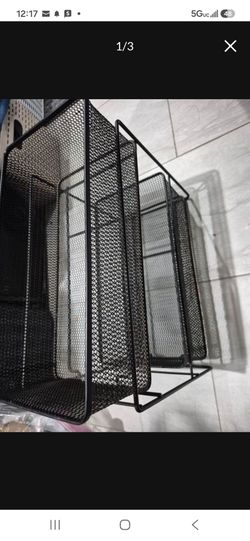 Shelf metal trays