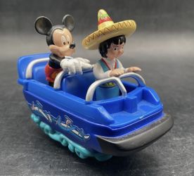 Walt Disney’s Theme Park Collection Diecast Metal Vehicle Mickey And It’s A Small World