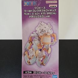 Bandai - One Piece Mini Figure - Gear 5 Luffy 2.8" World Collectable