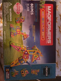 Magformers Magnetic Creator Tiles