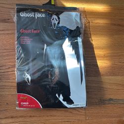 Ghost face Costume New Condition 