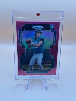 2021 Trevor Lawrence pink Prizm rookie card🔥