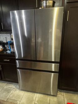 Samsung Bespoke refrigerator.