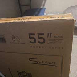 Tcl 55' 4K UHD smart tv