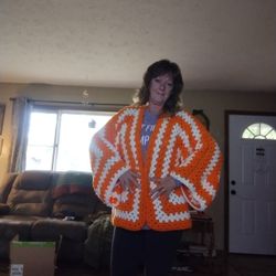 Hexagon Campfire Cardigan 