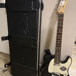 Fender American Standard Telecaster USA w/ Original Fender Hard Case - Black