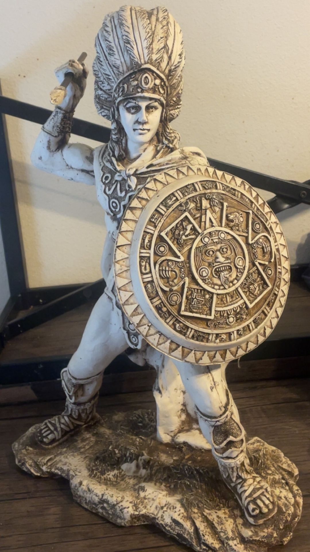 Aztec statue
