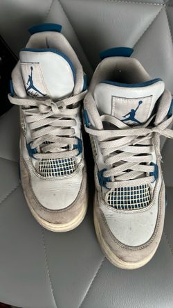 jordan 4s military blues size 7