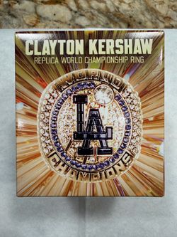 Clayton Kershaw LA Dodgers 2025 Replica World Championship Ring🔥🔥