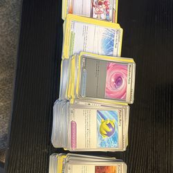 750 trainer/ item pokemon cards