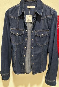 Mng Shirt/ Light Denim Jacket