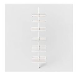 Brightroom Metal Frame Over The Door Space-Saving Easy-Hang Design 6 Caddies Storage Rack