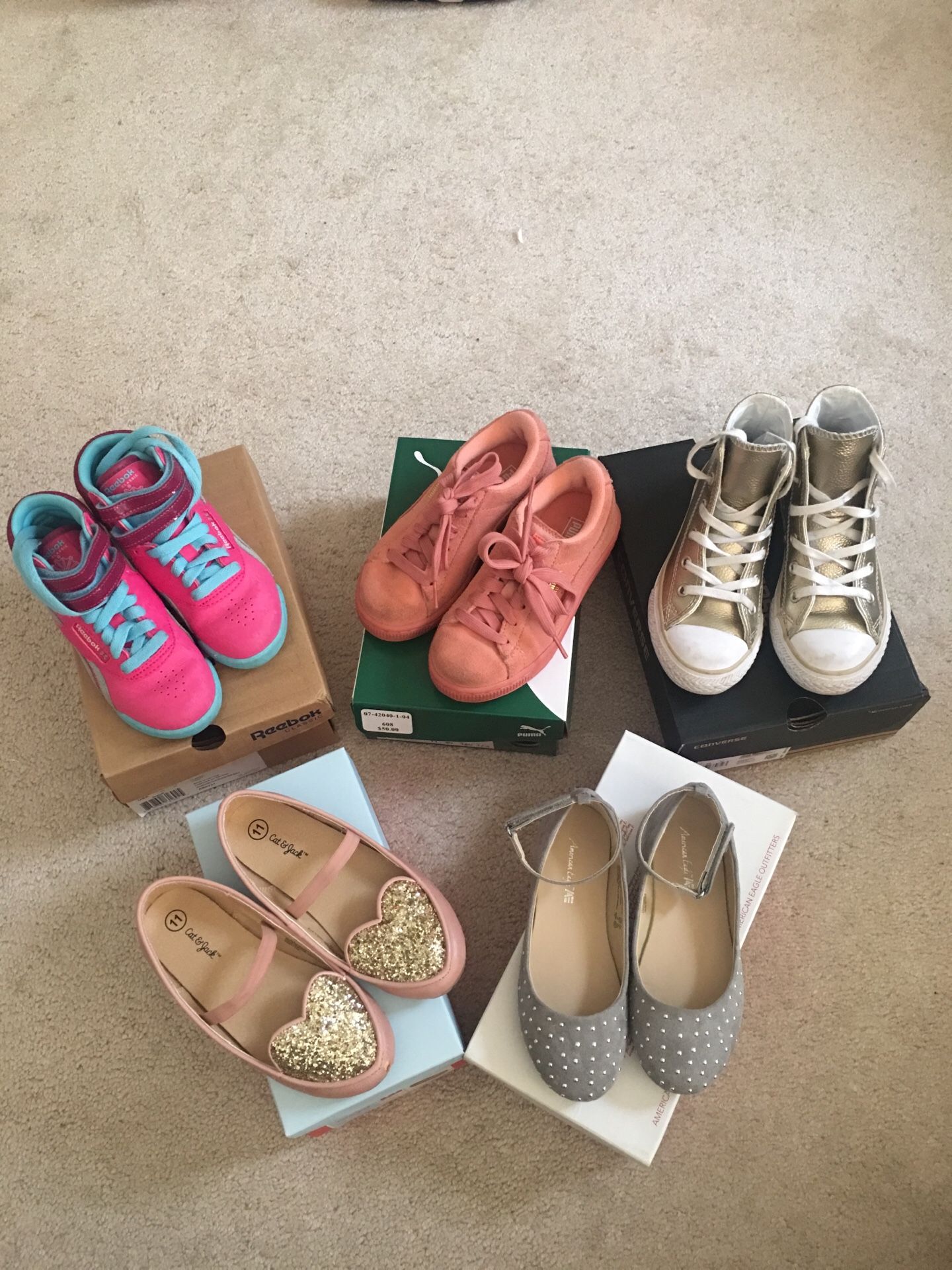 Size 11 Female Toddler Shoes