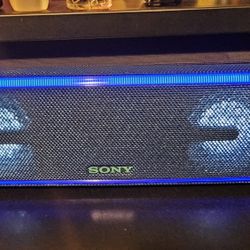 Blue SONY Bluetooth SPEAKER W/Charger