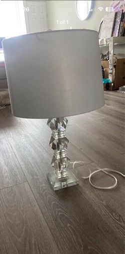 Set of 2 Crystal table lamps