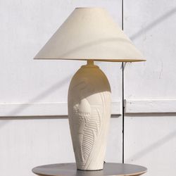 Vintage Dayle Rushall Ceramic Heron Lamp