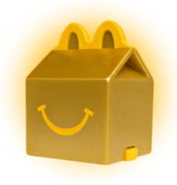 McDonald’s Golden Happy Meal Toy