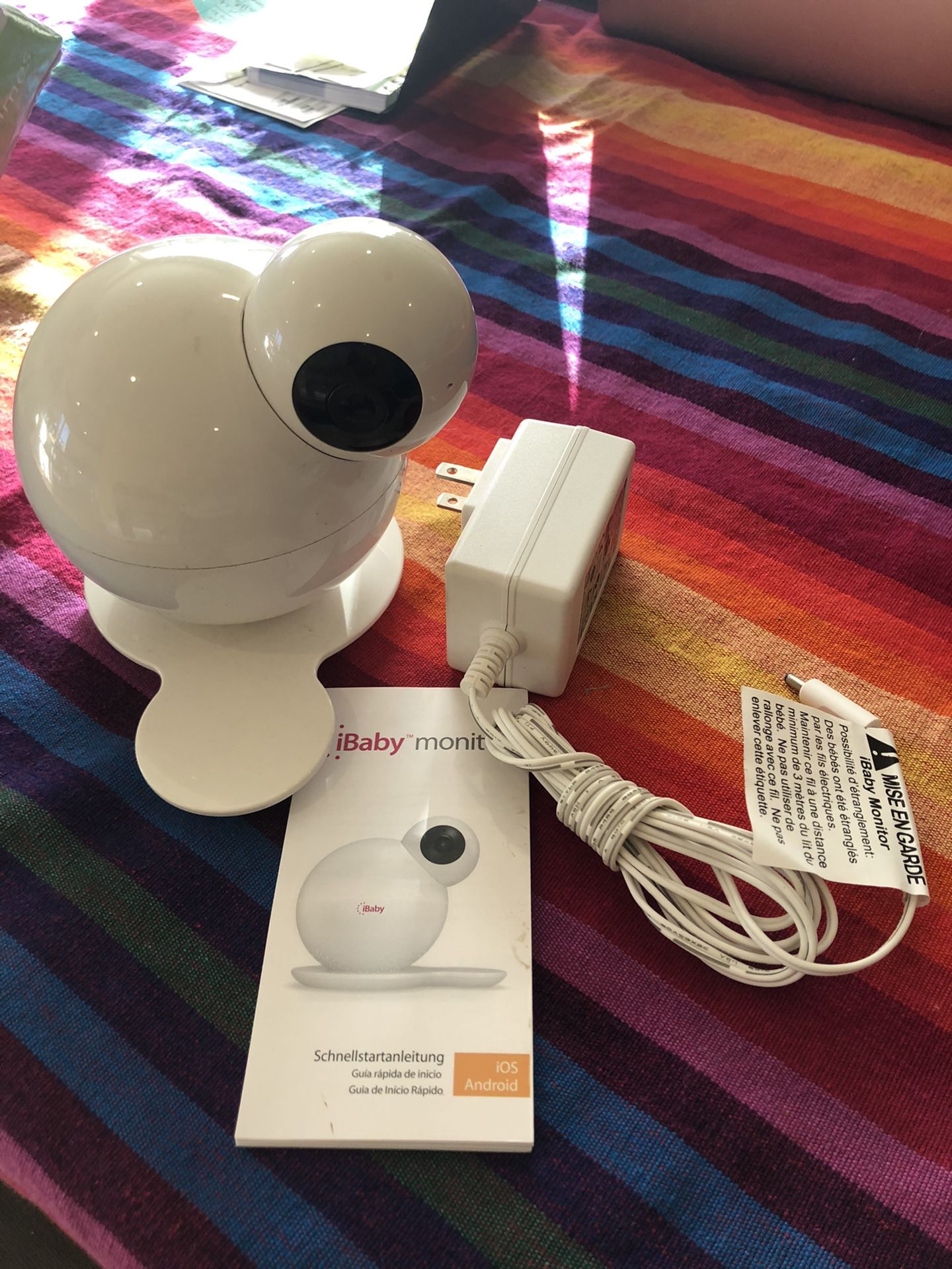 iBaby Monitor With Cord And User Manual