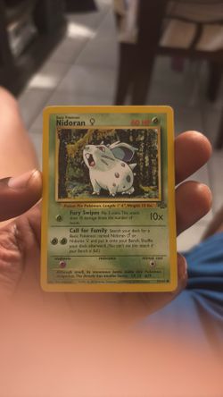 1999 Pokemon Jungle 1st Edition Nidoran #57 CGC 9 MINT