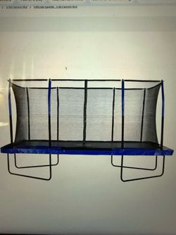 Gymnastics Style Rectangular Trampoline 8’x14’