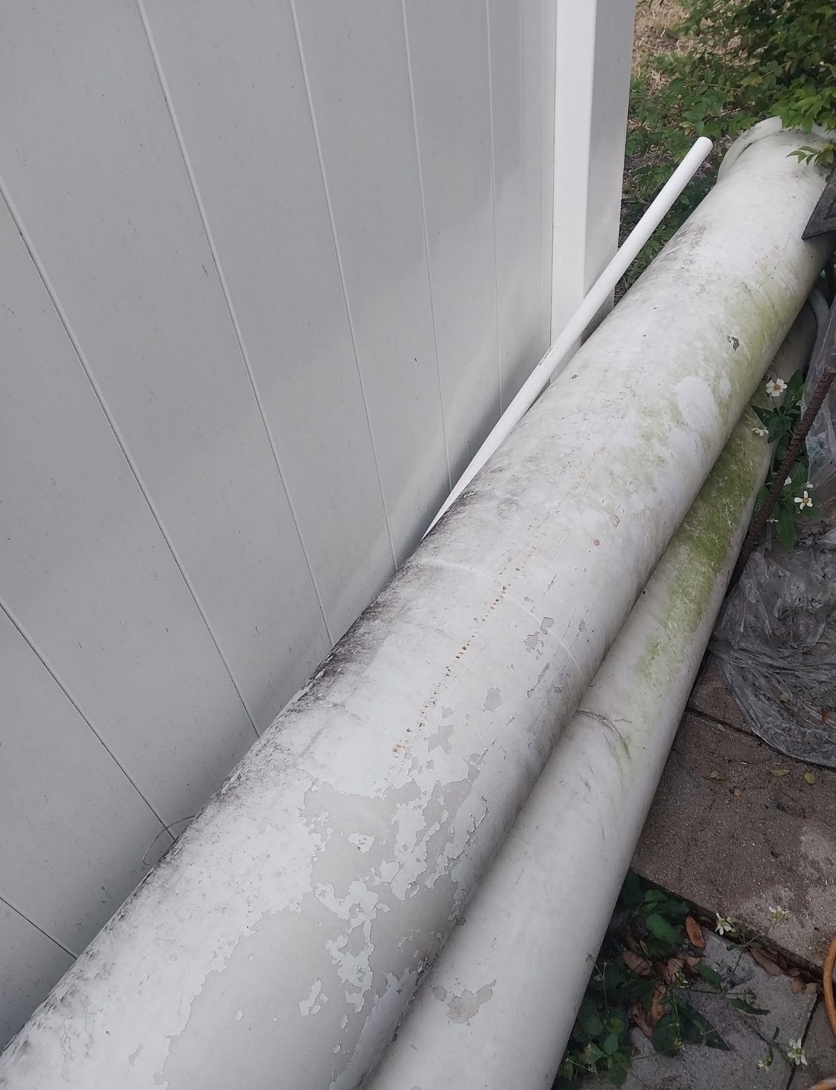 Fiberglass Pipes 12” Wide 8’ Long