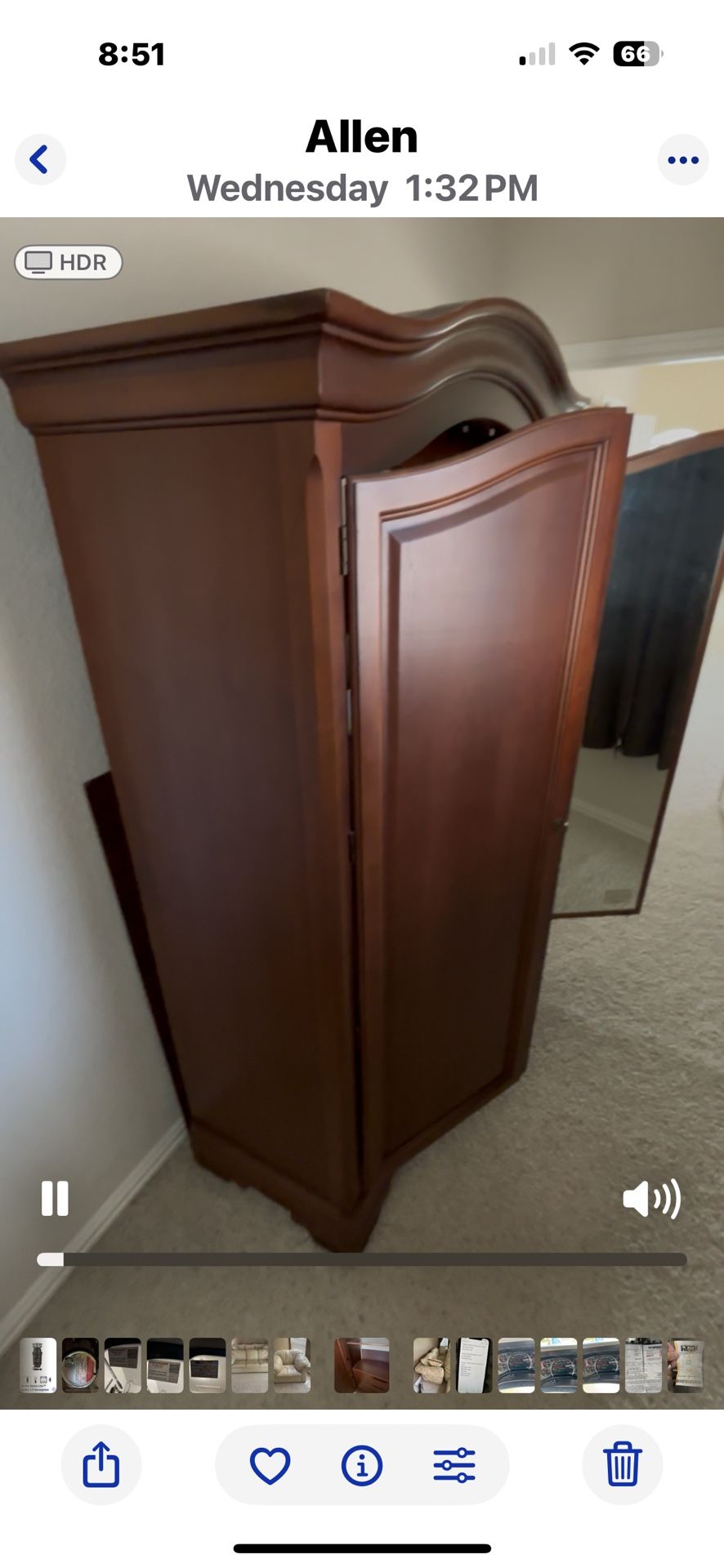 Cherry Armoire