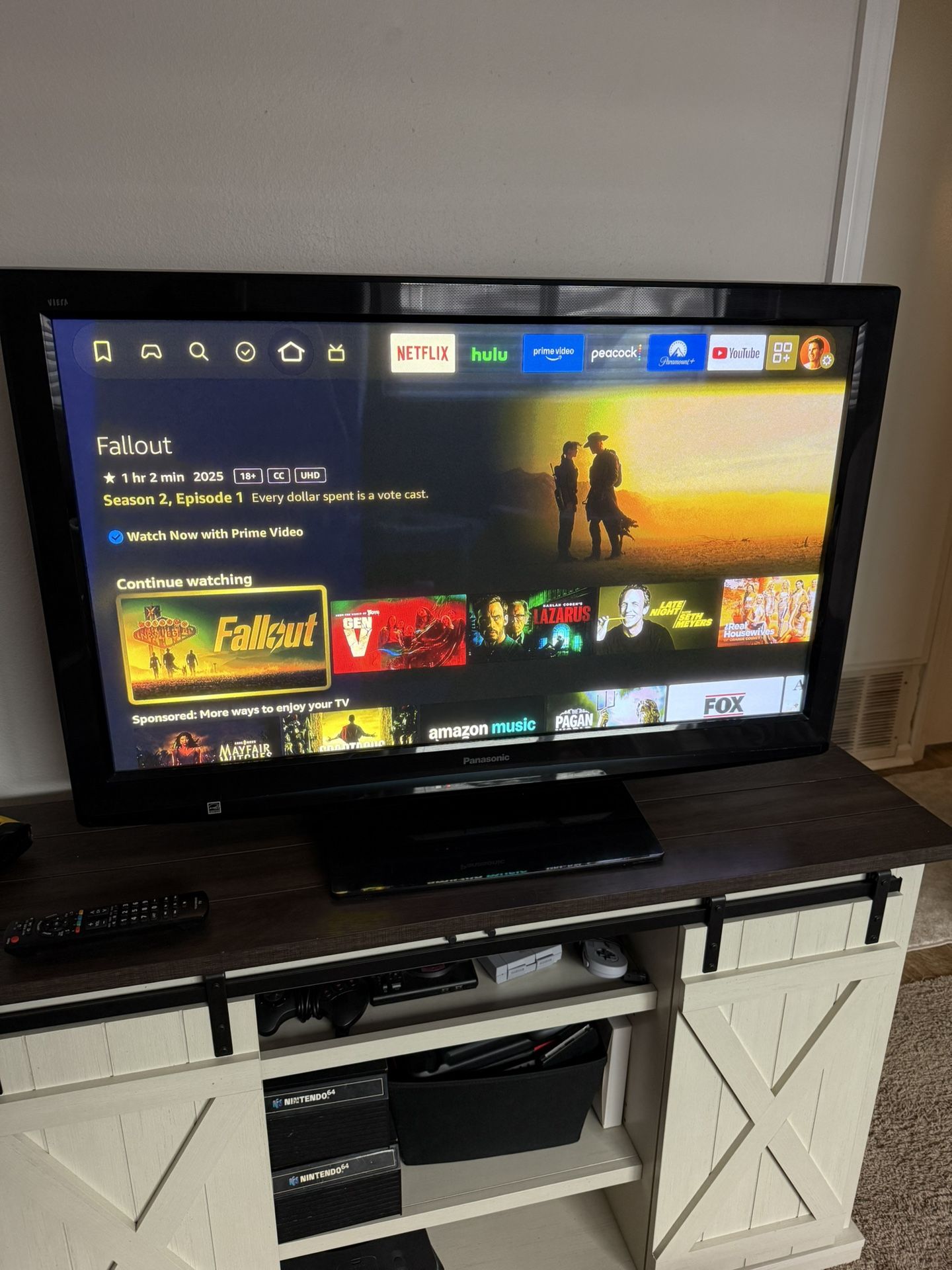 Panasonic TV with Stand