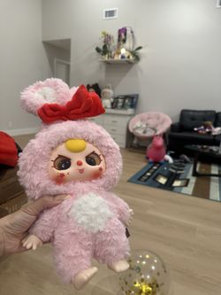 Baby Three Pink Bunny 400%