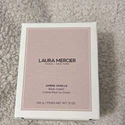LAURA MERCIER AMBRE VANILLE Body Cream 12 OZ/340 g