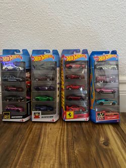 Hot Wheels Lot 4 multi packs.