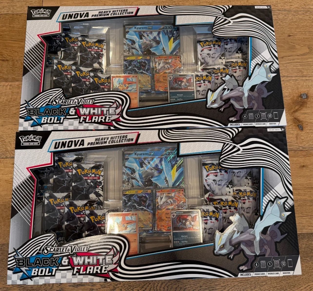 Pokemon Unova Heavy Hitters Collection Boxes