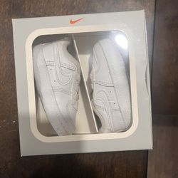 Nike force 1 Crib Shoes 2c