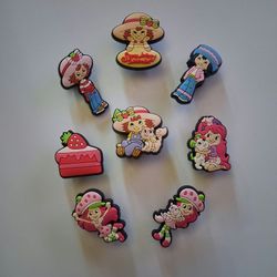Strawberry Shortcake Croc Charms 