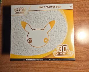 Pokemon 30th Celebration Elite Trainer Box