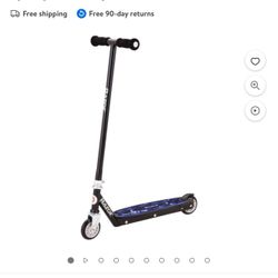 Razor Tekno Kids Kick Scooter - Glowing Blue LED Light-up Deck, Lightweight, for Child Ages 6+