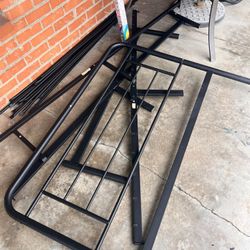 Full Sized Metal Bed Frame (used) 